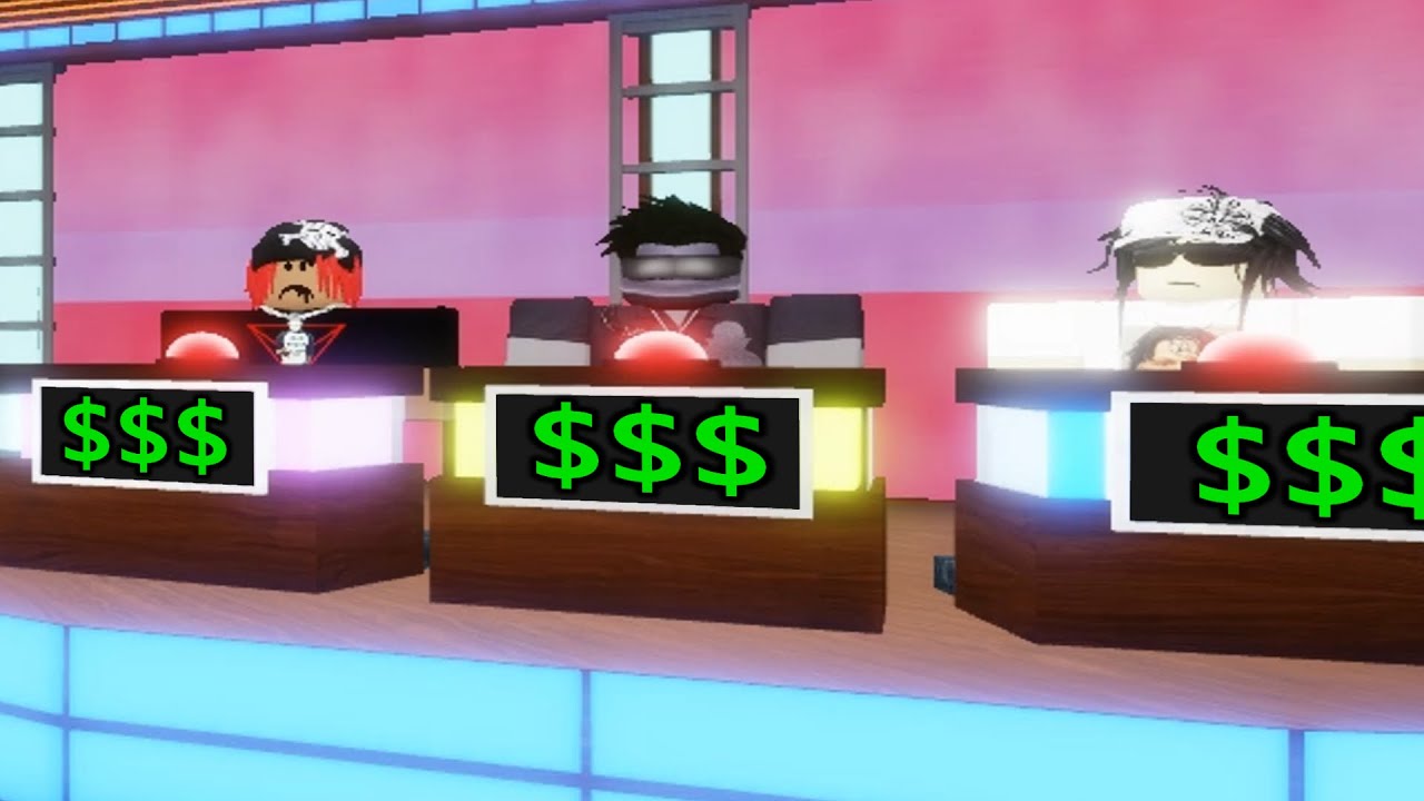 i made a roblox gameshow - YouTube