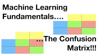 Machine Learning Fundamentals The Confusion Matrix