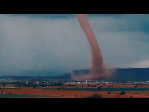 ZAC: TORNADO, CAUSA ALARMA EN FRESNILLO