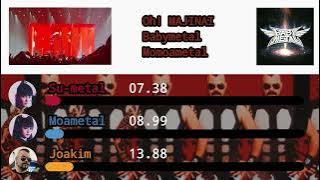 Download lagu BABYMETAL Oh! MAJINAI [ft. SABATON] (line distribution and color coded)