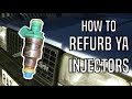 How To Test And Refurbish Fuel Injectors - Volvo 740 Turbo!