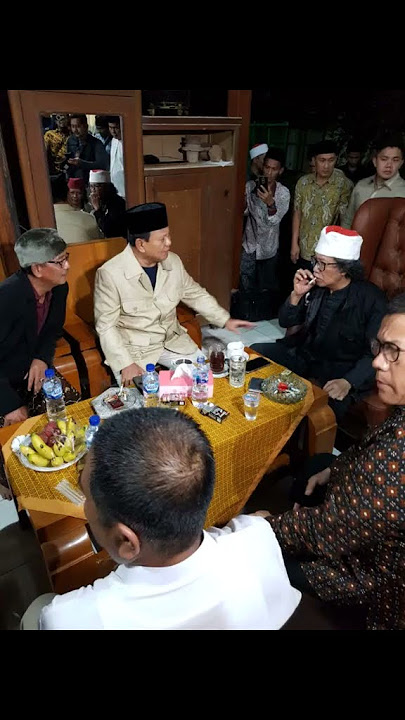 @selamat datang bapak Prabowo Subianto#cak nun