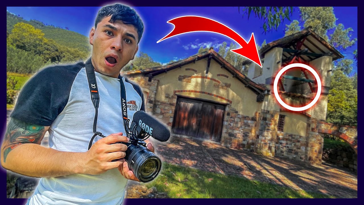 DESCUBRO UNA IGLESIA ABANDONADA DETRÁS DE LA CASA DE @PARCERICO