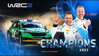 WRC2 Champions 2023!