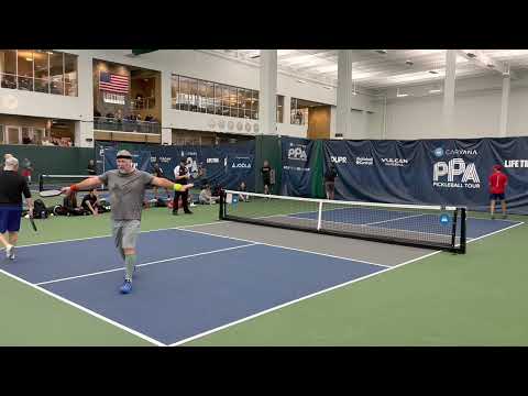 Dave Weinbach/ Altaf Merchant vs. Todd Olson/ Chris Wilton PPA mens senior pro doubles