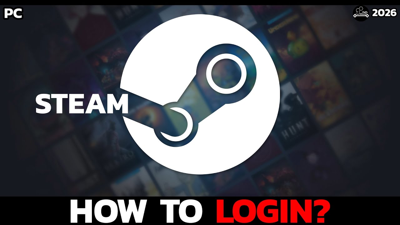 How to Login to Steam on PC 2026 (Step by Step)? - YouTube