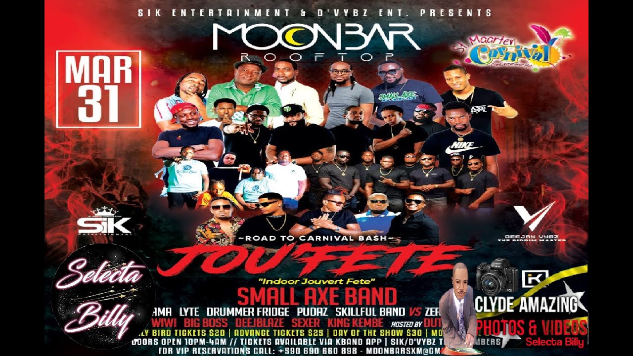 Small Axe Band Live in St Maarten 2023 YouTube