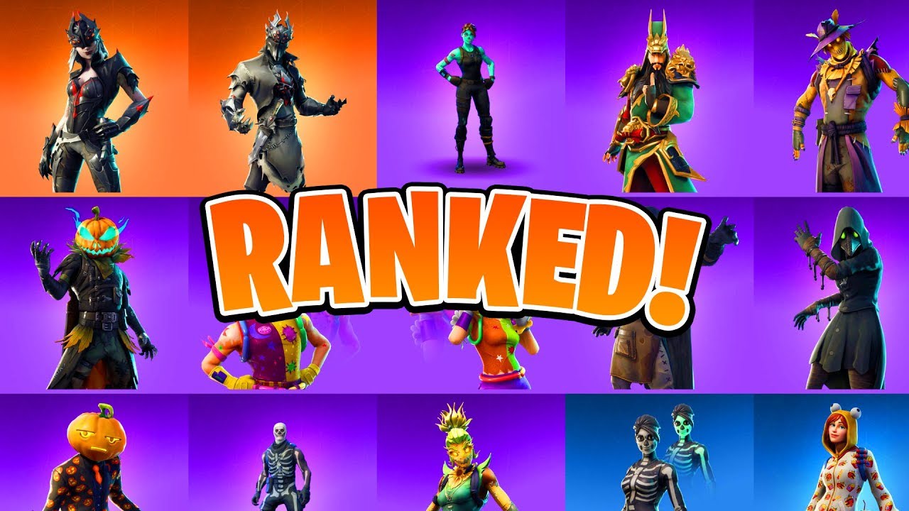 Ranking ALL 15 Halloween Skins! (Ranking ALL Fortnite ... - 1280 x 720 jpeg 170kB