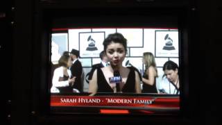 Sarah Hyland shout-out to the troops on AFN