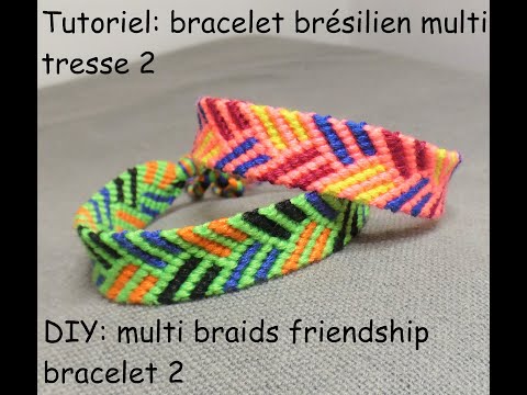 Bracelet brésilien : spécificités, tressage et tutoriel