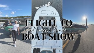 Cessna Flight to Ft Myers Boat Show: The Pattern Was FULL!