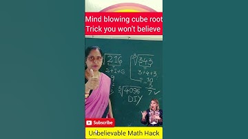 Cube Root Secret Nobody Tells You🤫 | #shorts#youtubeshorts#yt#ssc #ssccgl