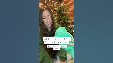 Thumbnail of All I want for Christmas is…. #shorts #shortsmas #shortsmaschallenge #temperatureblanket