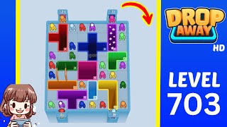 Drop Away Level 703 Solution Walkthrough