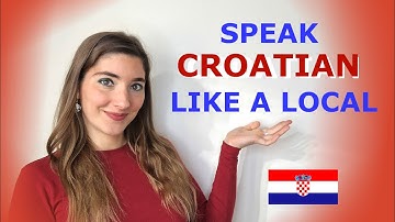 Croatians Say This All the Time! | BAŠ, KATASTROFA, AJDE