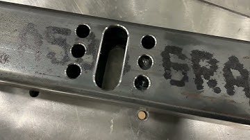 Drilling, Chamfering, and Slotting Square Tube on the FlexCNC