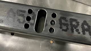 Drilling, Chamfering, and Slotting Square Tube on the FlexCNC