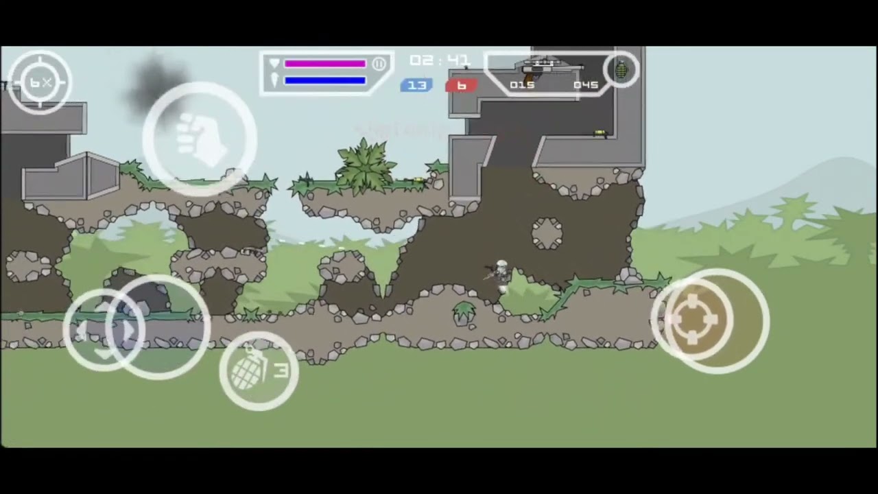 Mini Militia Live 🔴 Intense Multiplayer Battles