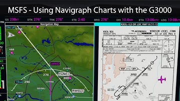 MSFS - Using Navigraph Charts with the G3000