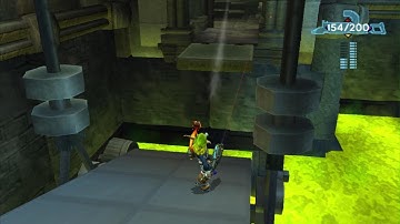 Jak II weapon factory Krew boss fight PS5 gameplay