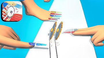 SLICE NAIL GAMEPLAY | ALL LEVELS 7