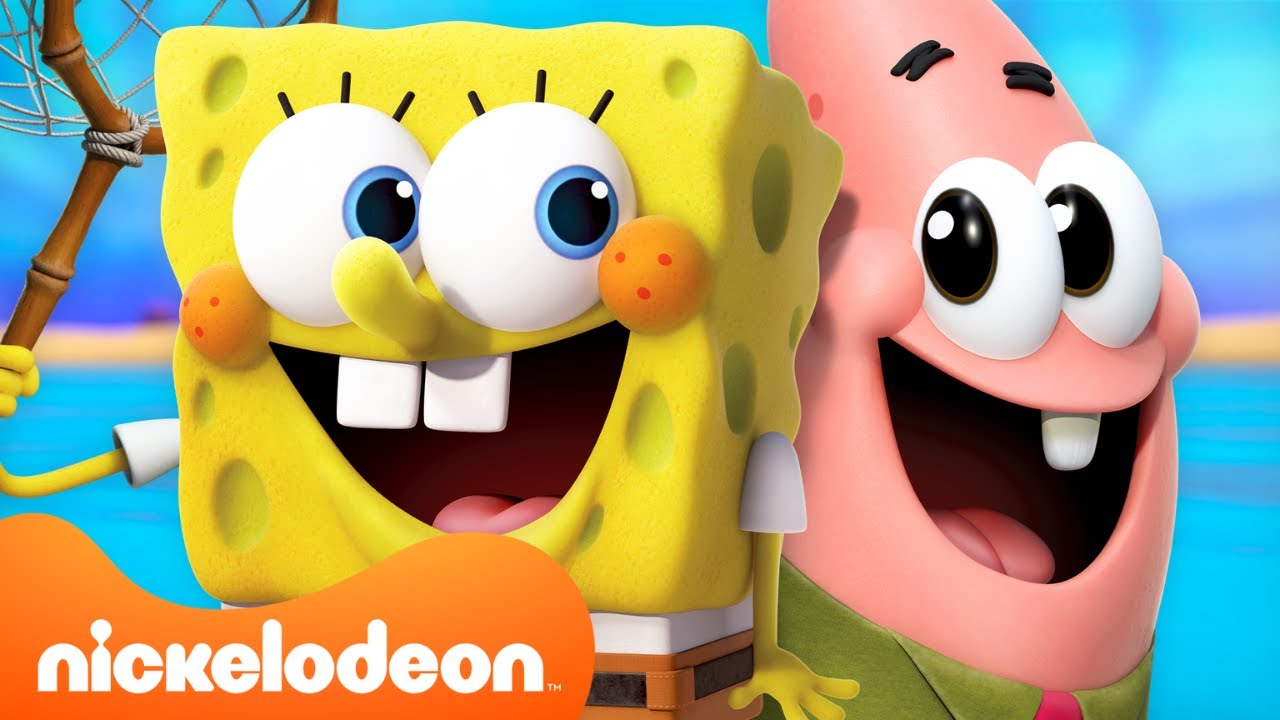 60 МИНУТ со СпанчБобом и Патриком 💛💖