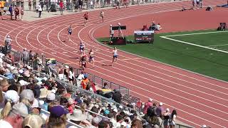 2022 State Track Meet Girls 4x200 Finals Emma, Sadie, Lily, Molli !!!MEET RECORD AND GOLD MEDAL!!!