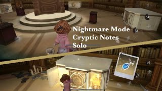 THE LOST TROVE!! (Cursed Sapphire + Nightingale Battle) | Cryptic Notes Nightmare Mode | IdentityV