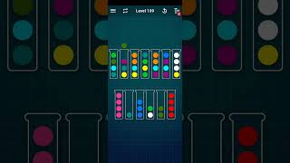 Sorting Colour Ball Puzzle Game 2023. Game Level 109