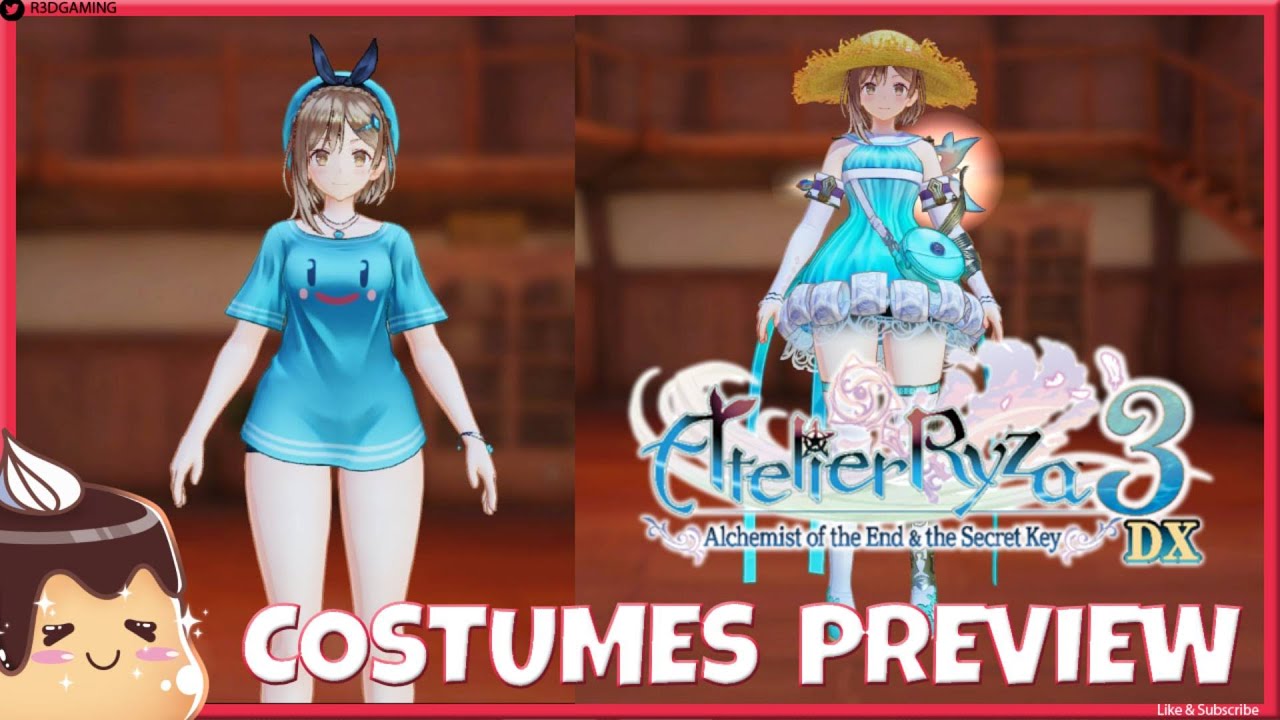 Atelier Ryza 3 DX Edition ДОПОЛНИТЕЛЬНЫЕ КОСТЮМЫ, Снаряжение, Оружие, DLC Скины!