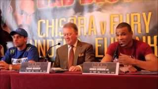 Chris Eubank Jr vs Billy Joe Saunders Press Conference