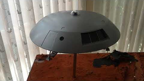 Jupiter 2 from Lost In Space - Diorama Part 2