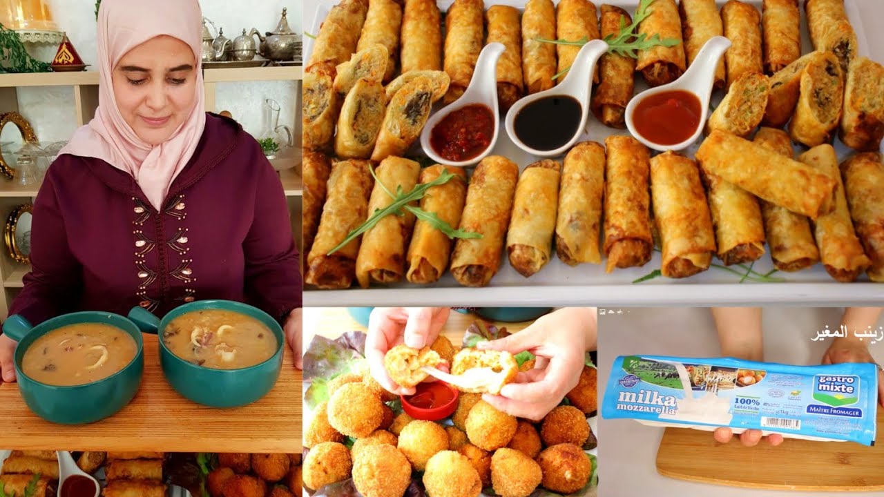 نيم ازياتيك او السيكار الآسيوي والشوربة الآسيوية مع كروكيت الدجاج الأكثر طلبا في رمضان 👌