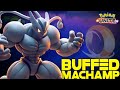 Machamp looks fun to play after submission got buff   pokemon unite