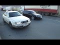 Saab 9-3 Vector 2.0t 210hp AT vs Audi S4 2.2t 230hp + Saab 9-3 aerо vs Audi A4 2.4