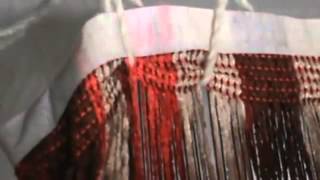 Nancy Today Tie on a remnant warp (weaving 138) ASMR weaving2981
