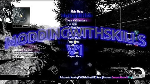 [PS3] ModdingWithSkills V1 Black Ops 2 GSC Mod Menu [1.19]