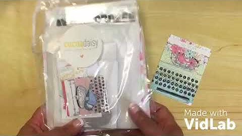 Cocoa Daisy Pocket Memory Keeping Kit - May 2018 - Part 3