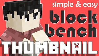 How to Pose Your Minecraft Character for a Thumbnail Using Blockbench