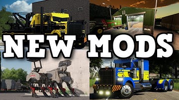 NEW MODS!!! HUGE TLX Phoenix Service Pack , Grain Barn, Plus More New Mods | Farming Simulator 19