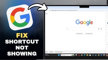 How To Fix Shortcuts Not Showing In Google Chrome in SECONDS!