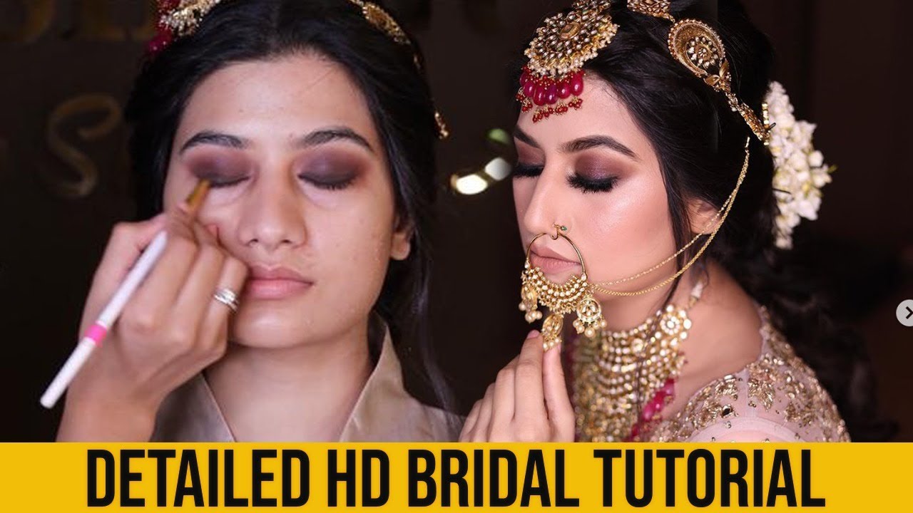 How To Do Hd Bridal Makeup In Simple