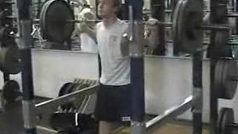 Justin Frantz 245x20 Squat