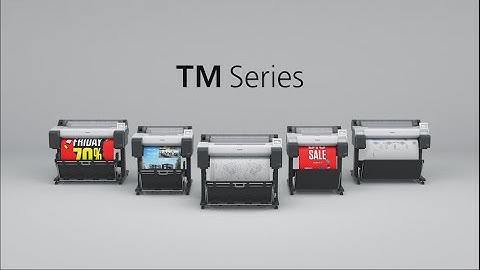 Canon new imagePROGRAF TM series – Performance Reimagined