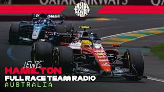 Lewis Hamilton Full Race Team Radio | 2026 Australian Grand Prix