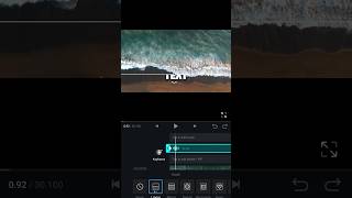 Sea waves Text Reveal in Vn Video Editor Tutorial #trending #vn_editing #videoediting