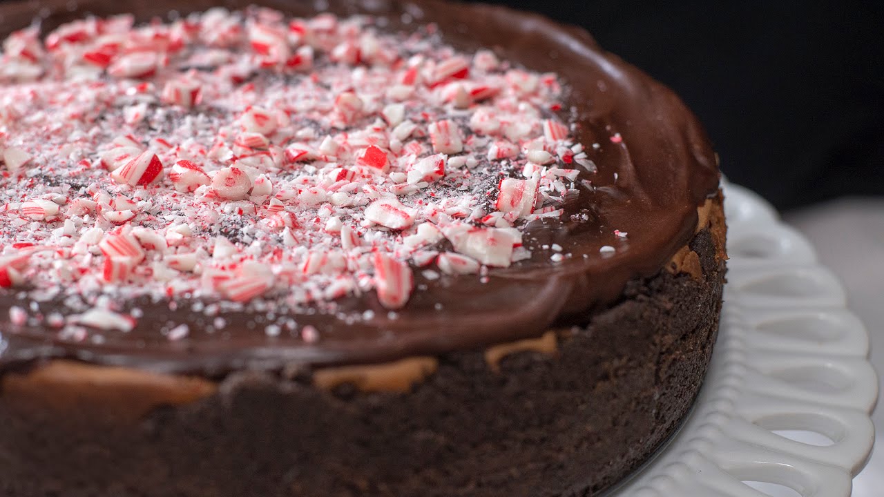 Chocolate Peppermint Cheesecake