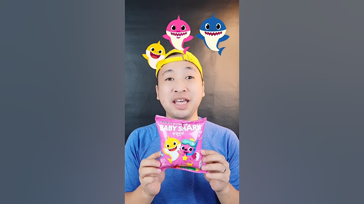 Snack Baby Shark 🦈#asmr #mukbang#makansesuaiemoji #babyshark #pinkfong #mommyshark #daddyshark