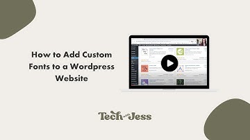 Add Custom Fonts to a Wordpress Website without Code!