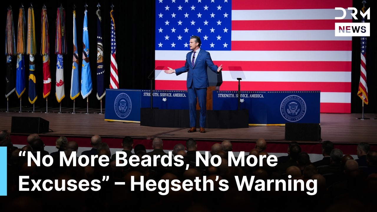 FULL REMARKS: “Meet the Standard or You’re Out”, Hegseth Tells 800 US Generals at Quantico | AC1G